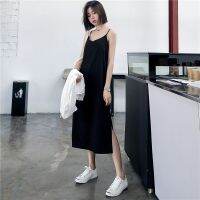 【CW】ﺴ▧  Sling Female 2022 Sleeveless V-neck Dresses