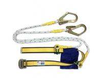 เข็มขัดเซฟตี้แบบครึ่งตัว เชือกเส้นคู่ตะขอใหญ่ W737BR2 YAMADA Work Positioning Belt with Double Rope Lanyard W737BR2 YAMADA