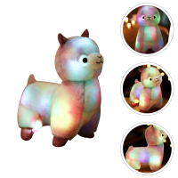 (ร้อน) ของเล่นตุ๊กตายัดไส้ Alpacatoys สัตว์ลามาส่องสว่างสัตว์น่ากอด Kidlight ของขวัญวันเกิดเด็ก