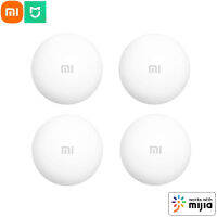 Xiaomi เซ็นเซอร์น้ำน้ำท่วมเครื่องตรวจจับการรั่วไหลของน้ำสำหรับบ้านปลุกระยะไกลการรักษาความปลอดภัยแช่เซ็นเซอร์ทำงานร่วมกับ Xiaoai ลำโพง Mijia App