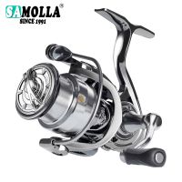 ZZOOI 2023 Super Light Spinning Fishing Reel Coil 10+1BB 6.3:1 Stainless Steel Bearing Sea Saltwater Waterproof Tackle For Bass Pike