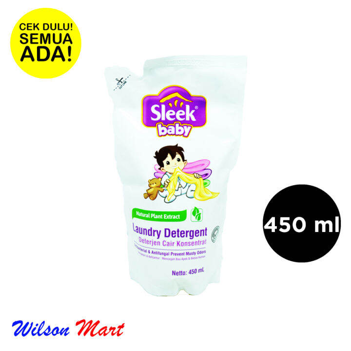 SLEEK BABY LAUNDRY DETERGENT DETERJEN CAIR 450 ML REFILL Lazada Indonesia