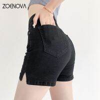 【hot】 ZOENOVA  Shorts Jeans 6 Color Female Denim Ladies 2022 Streetwear Stright Short