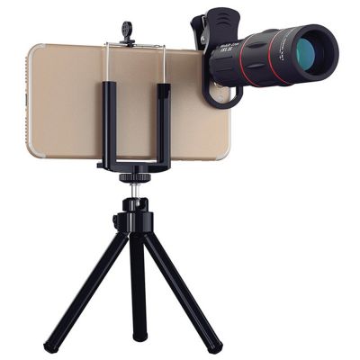 Universal 18X Telescope Optical adjustable HD Zoom Mobile Phone Lens for Smartphones iPhone 13 pro max Samsung clip Camera LensTH