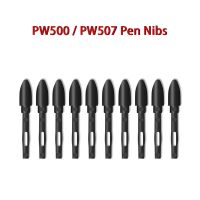 หัวปากกาคุณภาพสูง PN05ทนต่อการสึกหรอ10ชิ้นสำหรับ HUION PW500 PW507ปากกาสไตลัสดิจิตอลเขียนแท็บเลตวาดรูป