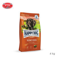 [MANOON] HAPPY DOG Toscana Ente &amp; Lachs สำหรับสุนัขโตพันธุ์กลาง-ใหญ่ สูตรเนื้อเป็ดและปลาแซลมอน ขนาด 4 กิโลกรัม