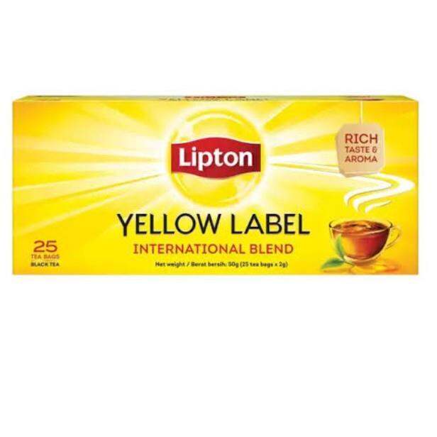 Lipton Yellow Label Black Tea International Blend/ Keto / Low Carb