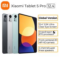 Global Version Xiaomi Mi Pad 5 Pro 12.4  2.5K 120Hz Full Screen Snapdragon 870 6+128/8+256/12+512GB Office Learning Tablet PC