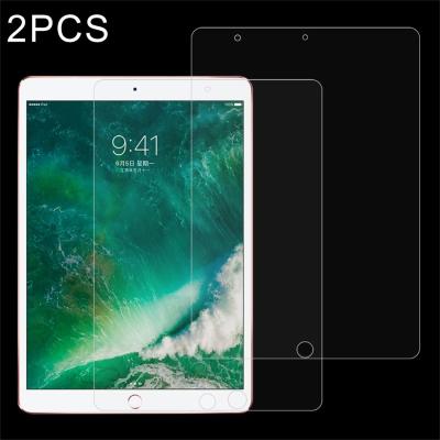 2ชิ้นสำหรับ iPad Pro 10.5นิ้ว0.3มิลลิเมตร9H พื้นผิวความแข็งเต็มหน้าจอกระจกนิรภัยป้องกันหน้าจอ