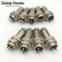 ▣ 1Set GX16 XLR 16mm 2 3 4 5 6 7 8 9 10 Pin Female Plug Male Chassis Mount Socket Aviation Connector High Quality