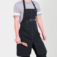 Work Home Kitchen Summer Breathable Hair Stylist Tool Apron Milk Tea Shop Men and Women Work Smock Restaurant Pinafore