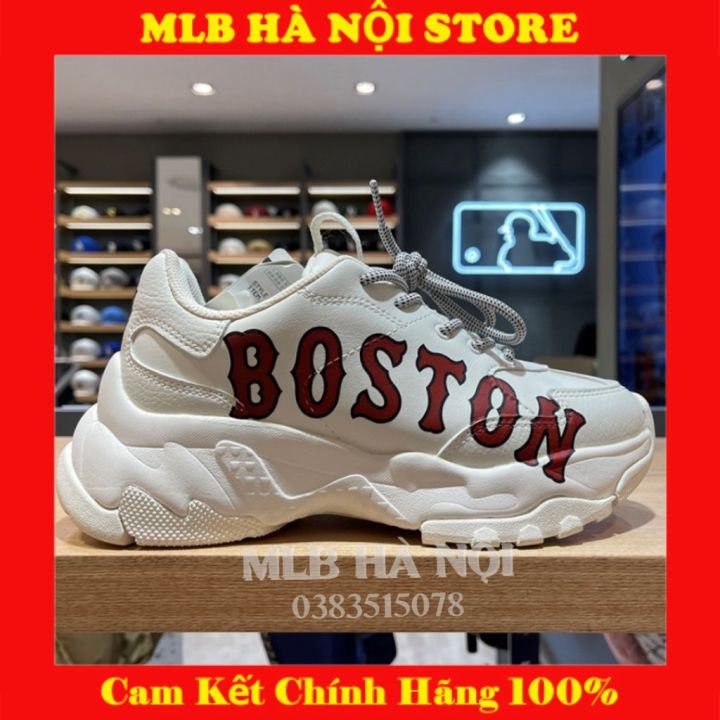 Giày Sneaker MLB Big Ball Chunky Mickey Boston Red Sox Nam Nữ