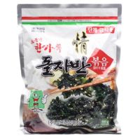 สาหร่ายเกาหลีโรยข้าว stir-fried doljaban สาหร่ายปรุงรส 70g/500g [소문난 삼부자] 한가족 돌자반볶음