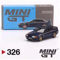 Mini GT  (1:64)  Nissan Skyline GT-R (R32) Nismo S-Tune Dark Blue  No.326