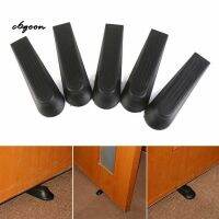 [A TOOL]♕ CG 5pcs Black Door Stops Stoppers Wedges Jam Block Holder Cather Tool