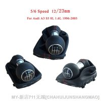 【CW】✜✉  5/6 Speed 8L 1.6L 1996-2003 Car Shift Shifter Knob Lever Handle With Leather Dust-Proof Cover 23/12mm