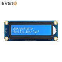 I2C LCD 3.3V/5V,สินค้ามาใหม่กระดานหน้าจอ LCD พื้นหลังโมดูลแสดงผลสีขาวและน้ำเงิน