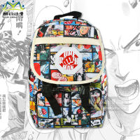 2021Anime Cartoon Backpack One Piece Tokyo Ghoul One Punch Man Printing School Bag Rucksack Shoulder Bags Satchel Gifts