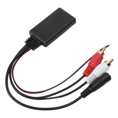 AUX IN Module Car Handsfree Mic ABS for Alpine 2RCA