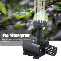 USB Brushless Water Pump with Nozzles Strainer Ultra-quiet Mini Waterproof Water Fountain Pump For Aquarium Pond Circulating