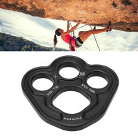 Rigging Plate 3 Holes Space Aluminium 50KN Weight Bearing Uniform Force Climbing Equipment for Outdoor