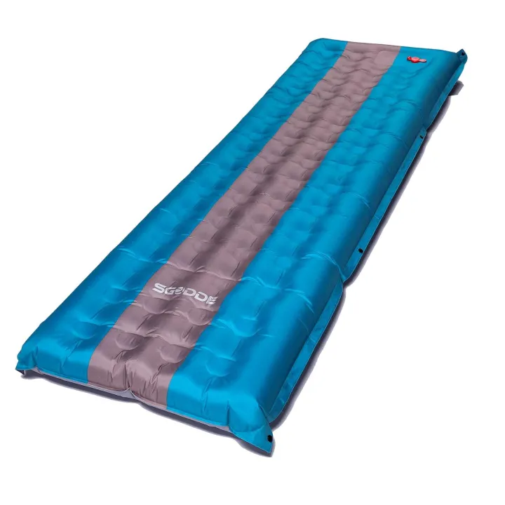 SGODDE Inflatable Camping Sleeping Pad Compact Ultralight Mat
