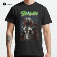 Spawn Classic Black Tshirt S3Xl Scifi Movie Tee Shirt