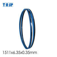 TASP 1511มม. ใบเลื่อยวงเดือน59-12 "X 14" X 0.35มม. 6 TPI สำหรับเลื่อยวงไม้ Ryobi BS900สีดำและฉูดฉาด DN300 DN330 Dewalt Delta