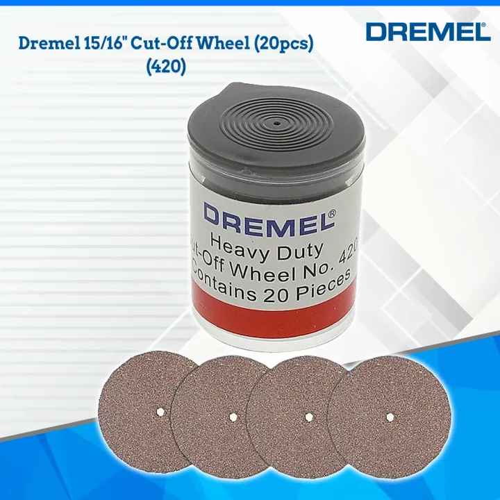Dremel 15/16" CutOff Wheel (20pcs) (420) Lazada PH