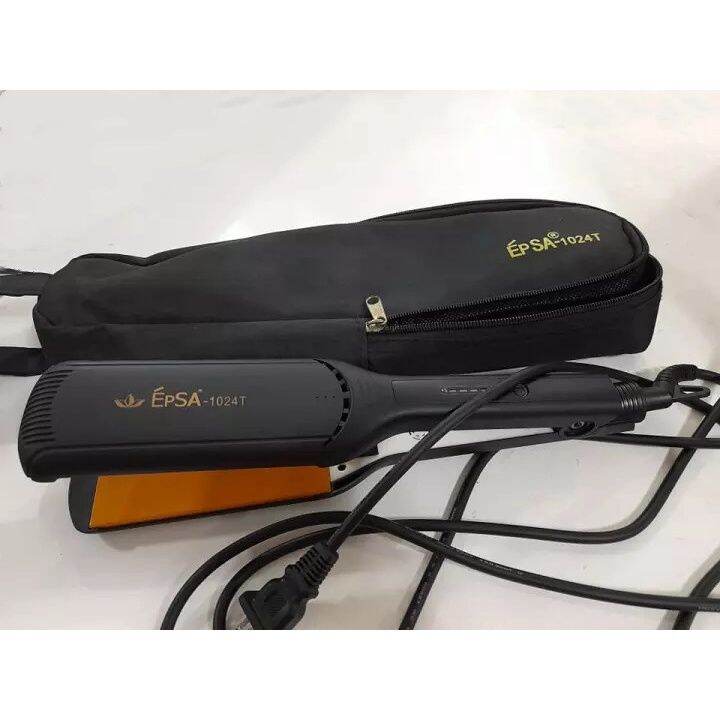 NEW EpSA 1024T ceramic hair iron with freebie Lazada PH