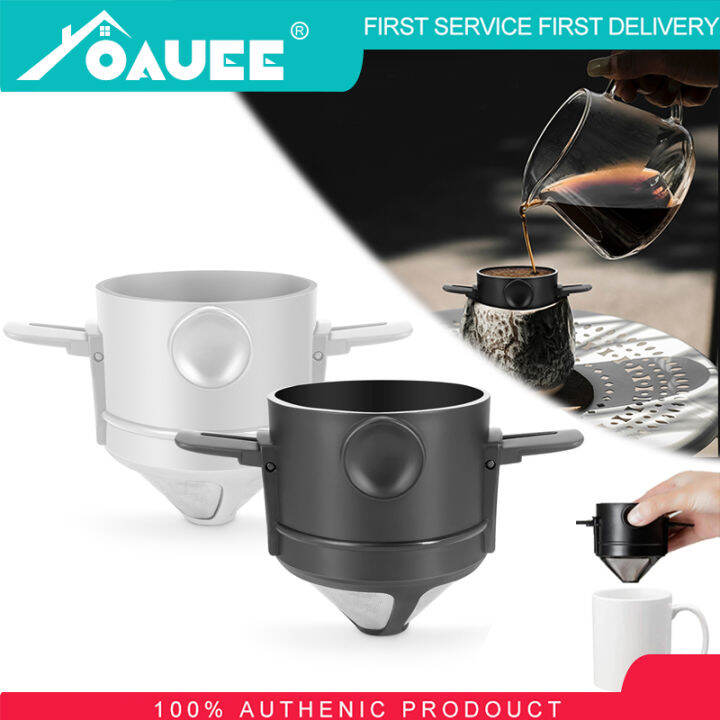 1/2pcs Coffee Filter Portable Stainless Steel Drip Coffee Tea Holder