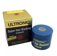 ??‍♂️ครีมปิดผมขาว ครีมแต่งผมดำ อูลโทรนิค ซุปเปอร์ แฮร์ แบล็คกิ้ง ครีม Ultronic Super Hair Blacking Cream 28g