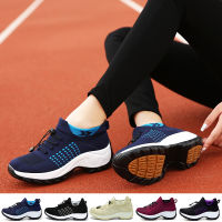 Casual Sneakers Women Tennis Shoes Platform Breathable Comfortable Running Footwear Increasing Height Anti-slip Wear-resisitant