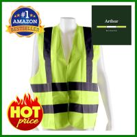 เสื้อจราจรผ้าแฟบริค YAMADA 6666AF สีเขียวFABRIC TRAFFIC VEST YAMADA 6666AF GREEN **ทักแชทได้ค่ะ ยินดีบริการ**