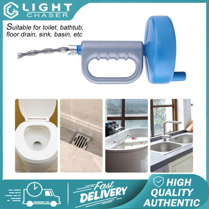 10 Meters Steel Plumbing Clog Drain Remover Tool Drain Snake Spring ...