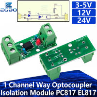 1 ช่อง Way OPTOCOUPLER โมดูลแยก PC817 EL817 3 V-5 V 12V 24V Photoelectric Isolator Rail ผู้ถือ PLC ไดรฟ์มอเตอร์ BOARD-JHU STORE