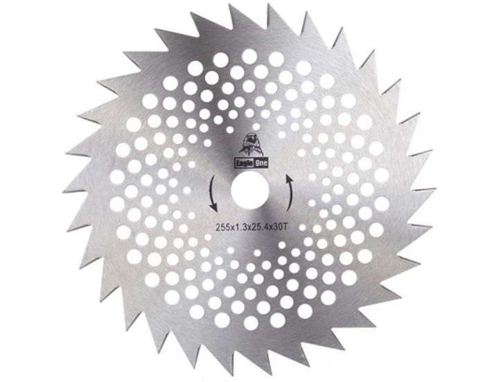 eagle-one-circular-saw-blade-ใบเลื่อยตัดหญ้า-10-นิ้ว-30-ฟัน-ใบมีดตัดหญ้า-ใบมีดตัดหญ้า-ตัดหญ้าใบเลื่อยวงเดือน-เครื่องตัดหญ้า-แบบสพาย-10-x30t