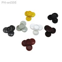 10Pcs Round Plastic Cover Furniture Panel hole plug drilling screw furniture hole plug anti-theft door hole