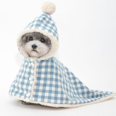 [pets baby] ผ้าห่มสัตว์เลี้ยงเสื้อกันหนาวสุนัข