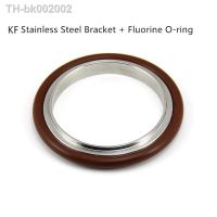 ✚ 5Pcs Stainless Steel 304 Center Bracket Fluorine O-ring for KF10 KF16 KF25 KF40 KF50 Vacuum Pipe Triclamp Tri Clamp Fittings