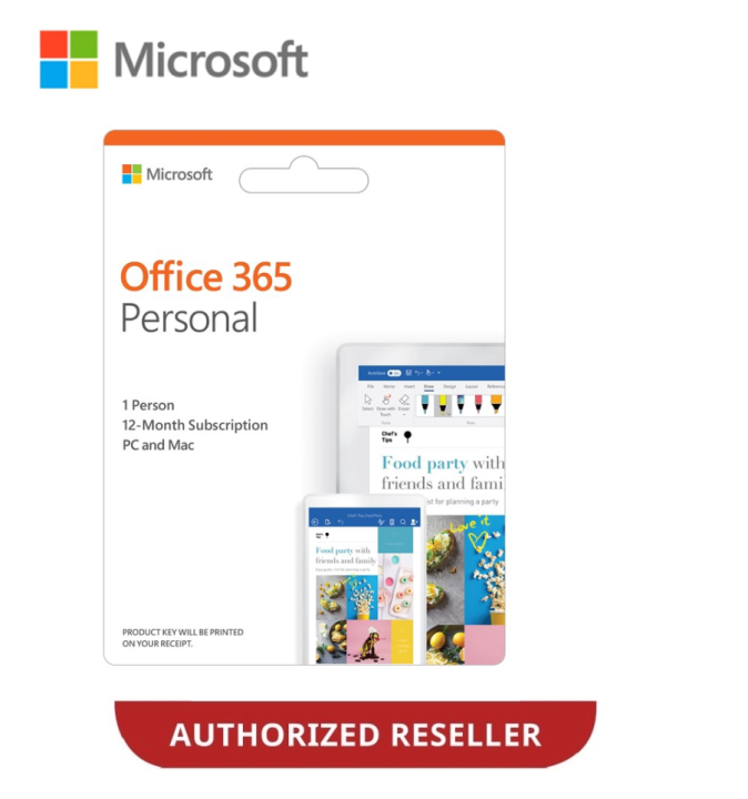 Microsoft Office 365 Personal 2019 Pocket ESD - QQ2-00003 1-YEAR