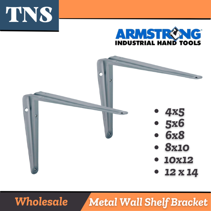 Armstrong Steel Angle Shelf Bracket Wall Bracket Shelves Heavy Duty
