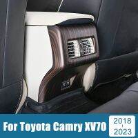 【hot】 70 XV70 2018-2021 2022 2023 Car Rear Air Conditioning Vent Outlet Frame Cover Trim Sticker Accessories