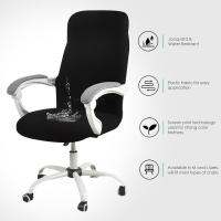 Cover for Computer Chair Water Resistant Jacquard Office Chair Slipcover Elastic for Home Armchair 1PC sillas de oficina