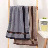 Thickened bath towel increases water absorption adult solid  soft affinityNon shedding d face