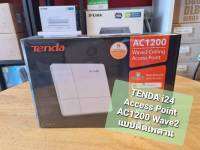 TENDA i24 Wireles Access Point AC1200 Wave 2 Gigabit ตัวกระจายสัญญาณแบบติดเพดานเทพๆ (ไม่รวม POE INJECTER)