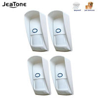 JeaTone 433Mhz Wireless PIR Sensor Infrared Outdoor Motion Detector with Pet Immune Waterproof for Home Security Alarm System