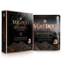 VOODOO Eternally Of GORGEOUS ESSENCE MASK 25gX10 แผ่นมาส์คหน้าสูตรบำรุงผิวหน้ากระจ่างใสลดเลือนริ้วรอยเพิ่มความชุ่มชื้นช่วยให้ผิวหน้าแลดูอ่อนกว่าวัย