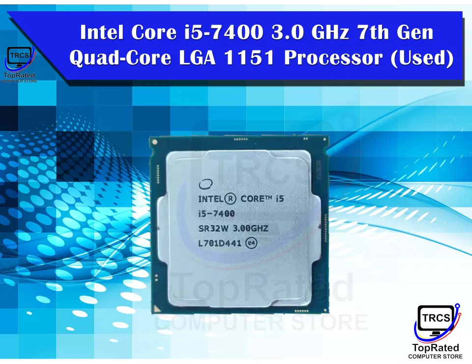 intel Core i5-7400 3.0Ghz CPU