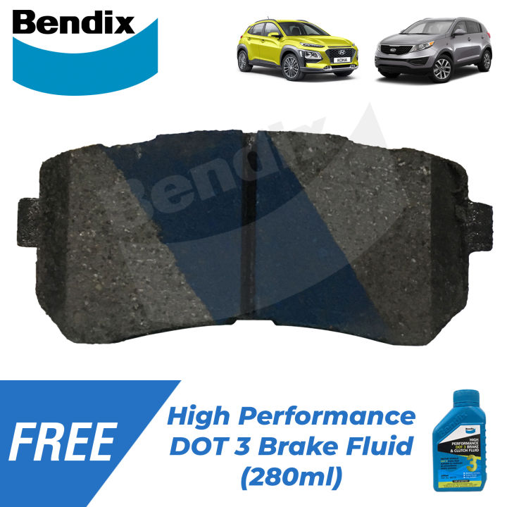 Bendix Brake Pads GCT DB1943 Rear Set for Hyundai Sonata 20102015